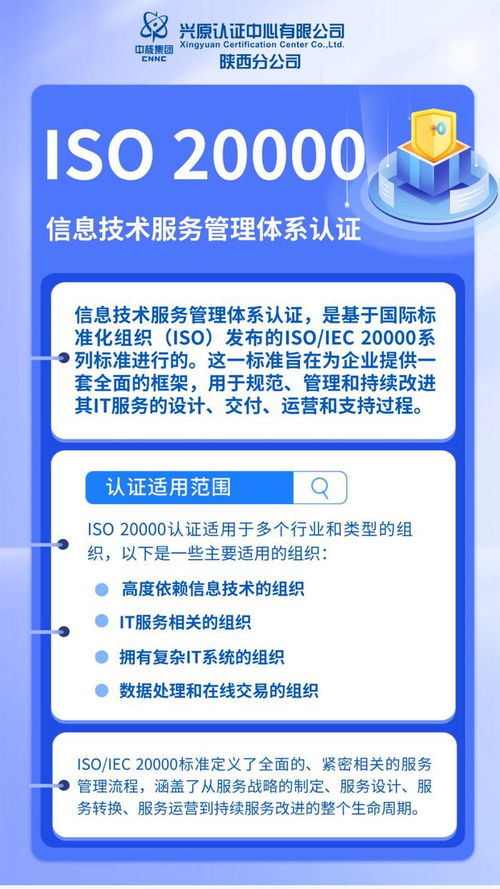 规范管理 持续创新 iso 20000认证助力企业it服务升级